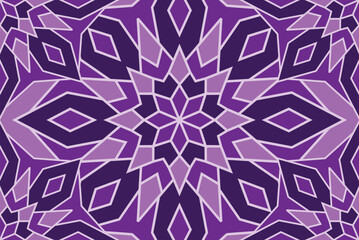 Colorful mandala abstract pattern