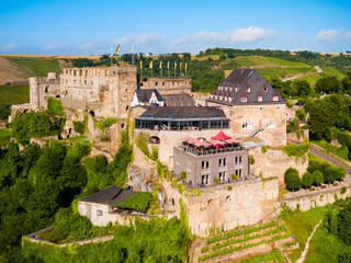 Rheinfels Castle ruins in Sankt Goar