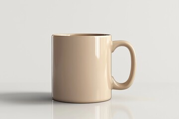 Coffee Mug Mockup on Isolated Background created with Generative AI