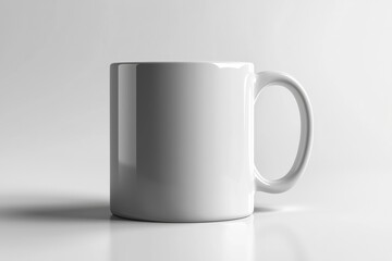 Coffee Mug Mockup on Isolated Background created with Generative AI