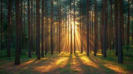 Fototapeta premium Serene Tropical Paradise - Tranquil Beach with White Sand and Palm Trees