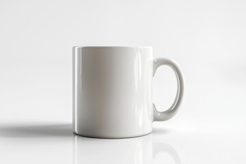 Obraz premium Coffee Mug Mockup on Isolated Background created with Generative AI