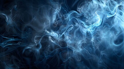 Obraz premium Abstract Smoke: An abstract smoke background with swirling patterns and ethereal effects, perfect for mysterious or luxurious products. 