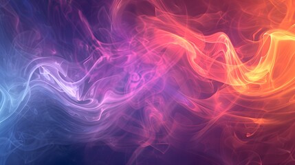 Obraz premium Abstract Smoke: An abstract smoke background with swirling patterns and ethereal effects, perfect for mysterious or luxurious products. 