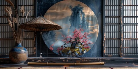 Japanese Interior Design with Traditional Elements