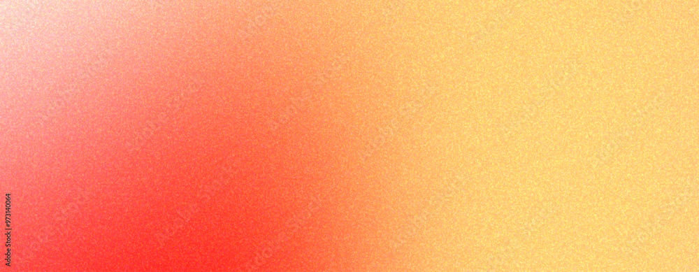 Aufkleber a digital illustration of a gradient background blending from red to yellow with a textured effect.