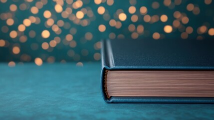 Personalized photo album with embossed cover, precious memories, 3D illustration random add