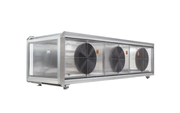 Air handler isolated on white or transparent background