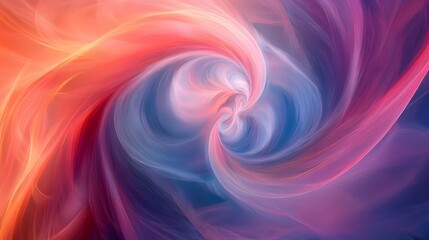 Captivating Swirling Vortex of Vibrant Colors and Fluid Motions