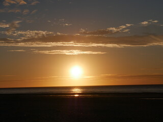 Obraz premium sunset over the sea