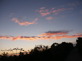 Fototapeta premium sunset in the mountains