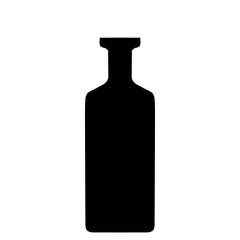 Glass Bottle Silhouette 