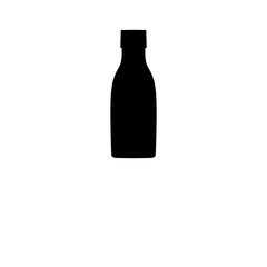 Glass Bottle Silhouette 