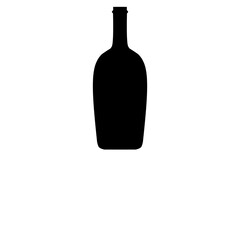 Glass Bottle Silhouette 