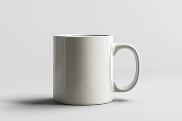 Coffee Mug Mockup on Isolated Background created with Generative AI