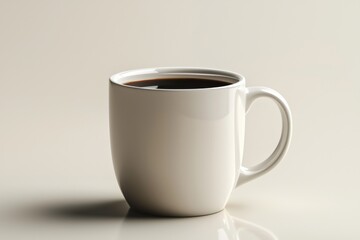 Coffee Mug Mockup on Isolated Background created with Generative AI