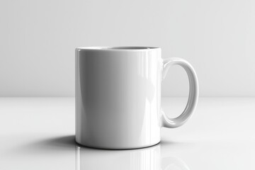Coffee Mug Mockup on Isolated Background created with Generative AI