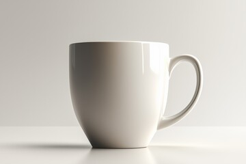 Obraz premium Coffee Mug Mockup on Isolated Background created with Generative AI