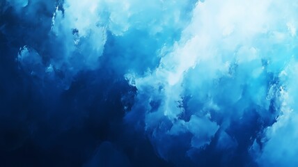 Obraz premium Monochromatic blue abstract background with various textures, creating a visually engaging and dynamic composition. Simplicity and minimalism through tonal variation and texture.