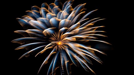 Flower-shaped Fireworks: Explosive fireworks in the shape of a blooming flower, symbolizing beauty and nature. 

