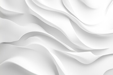 Fototapeta premium Monochromatic white abstract background with various textures, creating a visually engaging and dynamic composition. Simplicity and minimalism through tonal variation and texture.