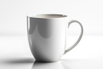 Obraz premium Coffee Mug Mockup on Isolated Background created with Generative AI