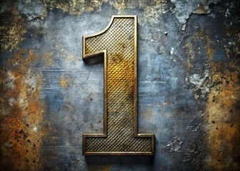 Scratched lines blurred the once-vibrant letters, a faded "Metallic Number One" worn away like a forgotten graffiti tag.