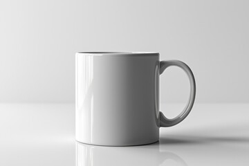 Obraz premium Coffee Mug Mockup on Isolated Background created with Generative AI