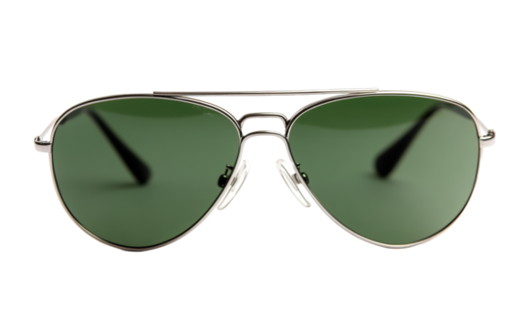 Aviator Sunglasses isolated on white or transparent background