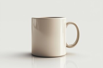 Obraz premium Coffee Mug Mockup on Isolated Background created with Generative AI