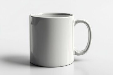 Obraz premium Coffee Mug Mockup on Isolated Background created with Generative AI