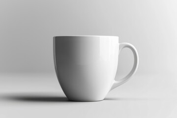 Obraz premium Coffee Mug Mockup on Isolated Background created with Generative AI