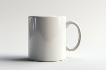 Fototapeta premium Coffee Mug Mockup on Isolated Background created with Generative AI