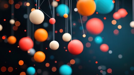 A scatter plot with distinct clusters of data points, emphasizing the power of big data to reveal underlying patterns and structures.