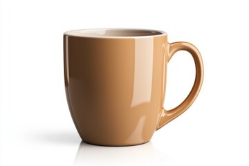 Obraz premium Coffee Mug Mockup on Isolated Background created with Generative AI