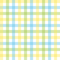 Multicolor pastel gingham seamless pattern.Colorful checkered tartan plaid repeat pattern.Geometric vector background wallpaper