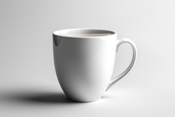 Obraz premium Coffee Mug Mockup on Isolated Background created with Generative AI