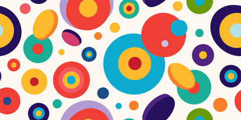seamless pattern with circles