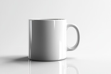Coffee Mug Mockup on Isolated Background created with Generative AI