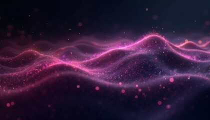 Cosmic light trails with glowing energy