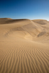 Maspalomas dunes on Gran Canaria, Canary Islands, Spain
