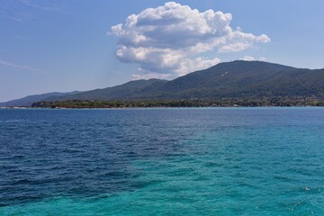 Obraz premium sea and mountains on the Sithonia peninsula - Greece