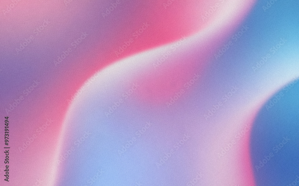 Aufkleber abstract gradient design. abstract background with smooth, flowing curves in pink and blue gradient.