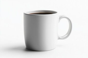Obraz premium Coffee Mug Mockup on Isolated Background created with Generative AI