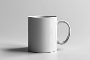 Coffee Mug Mockup on Isolated Background created with Generative AI