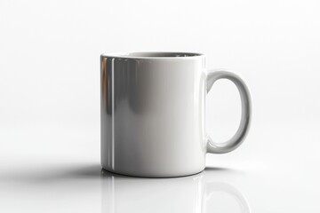 Obraz premium Coffee Mug Mockup on Isolated Background created with Generative AI