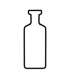 Glass Bottle Outline 
