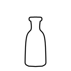 Glass Bottle Outline 