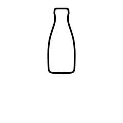 Glass Bottle Outline 
