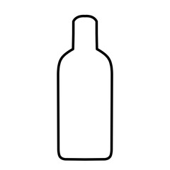 Glass Bottle Outline 